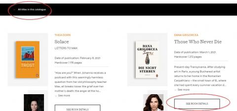 Catalogues Seite